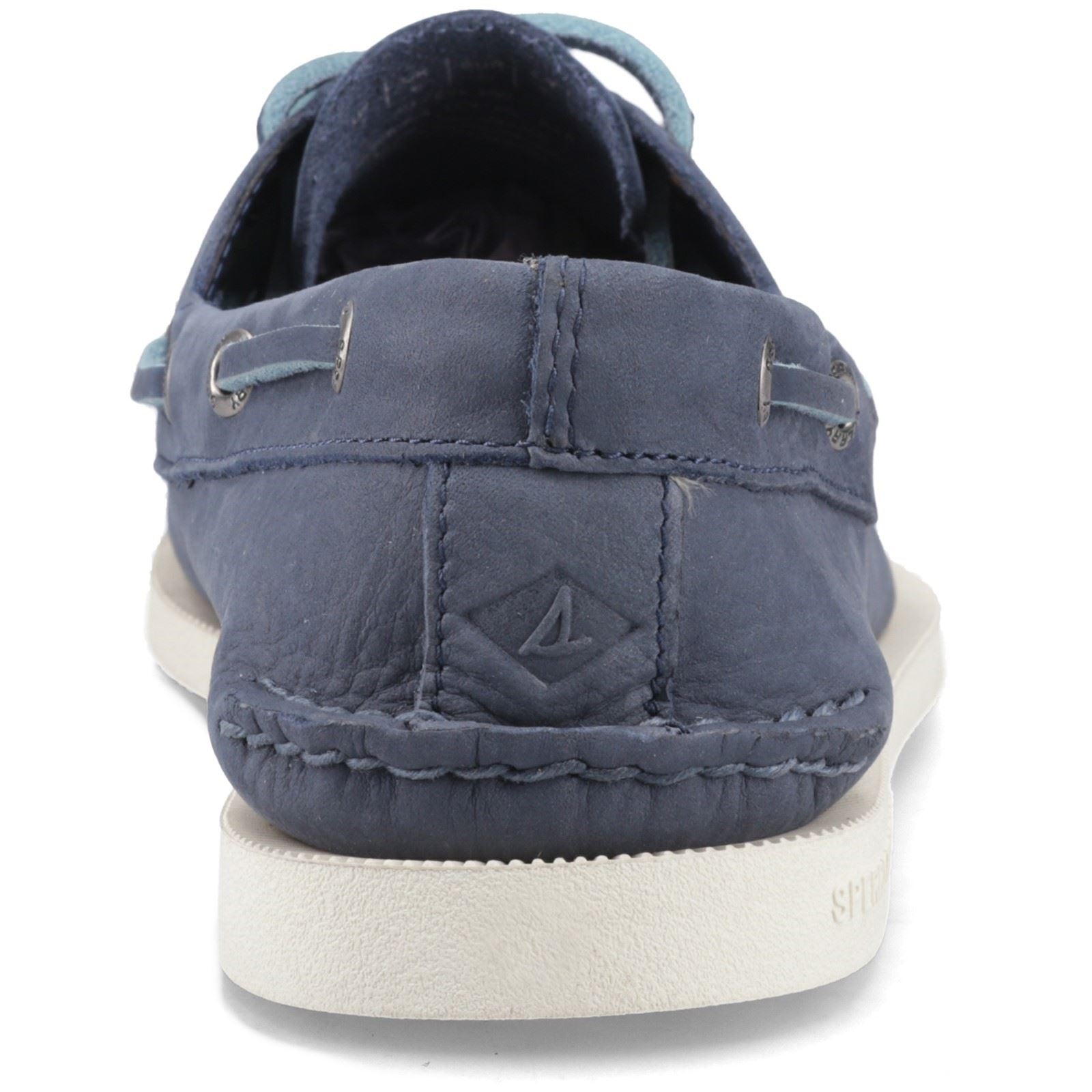 Sperry Authentic 2 Eye Herren Bootsschuhe Aus Dunkelblauem Leder