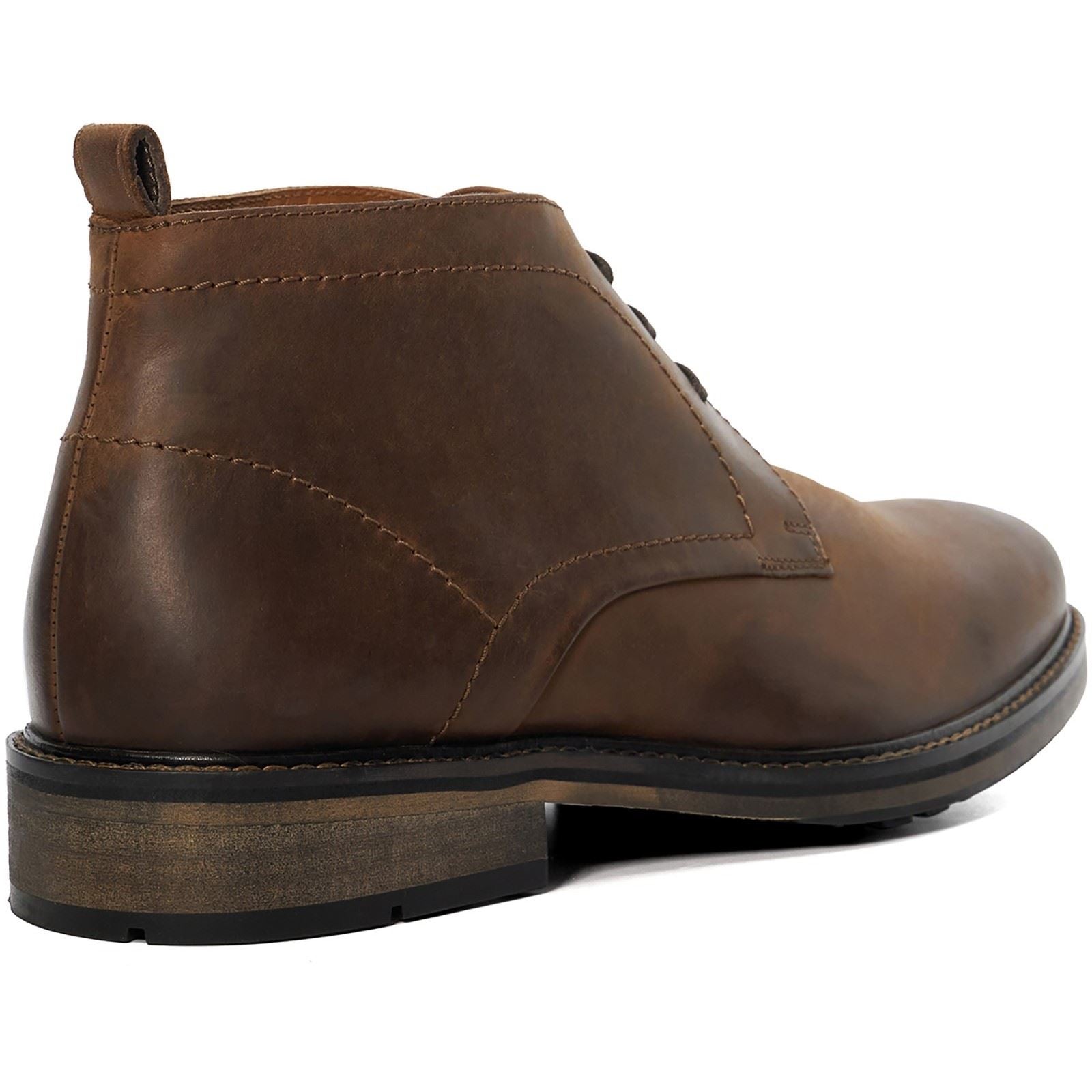 Dune Charleys Braune Herrenstiefel Aus Leder
