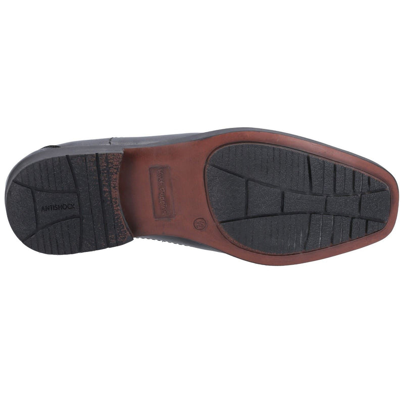 Hush Puppies Brody Leder-Herrenschuhe Zum Hineinschlüpfen In Schwarz