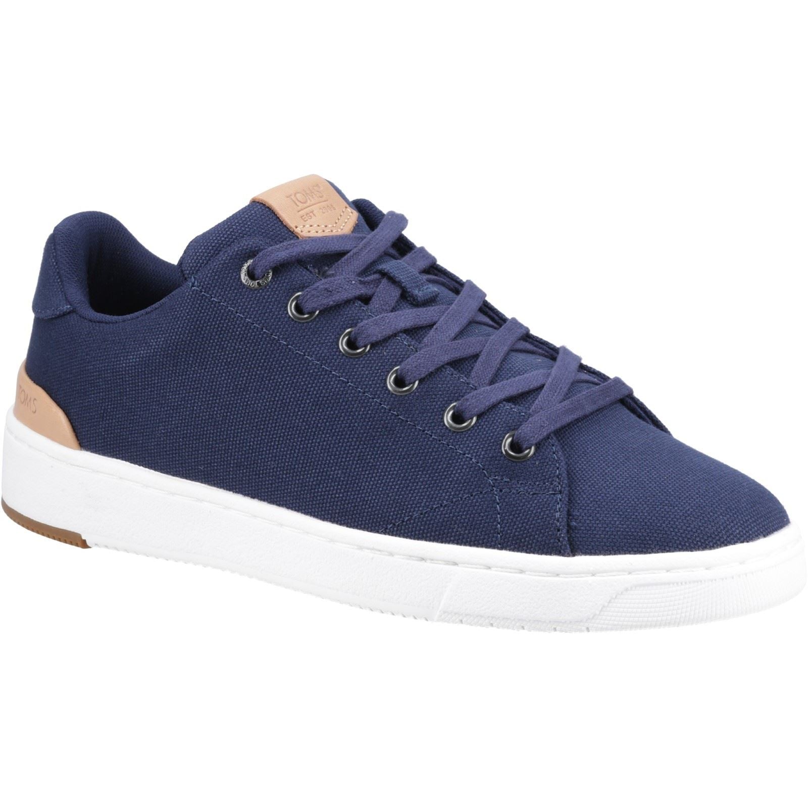 TOMS TRVL Lite 2.0 Low 100% Baumwolle Herren Turnschuhe In Marineblau