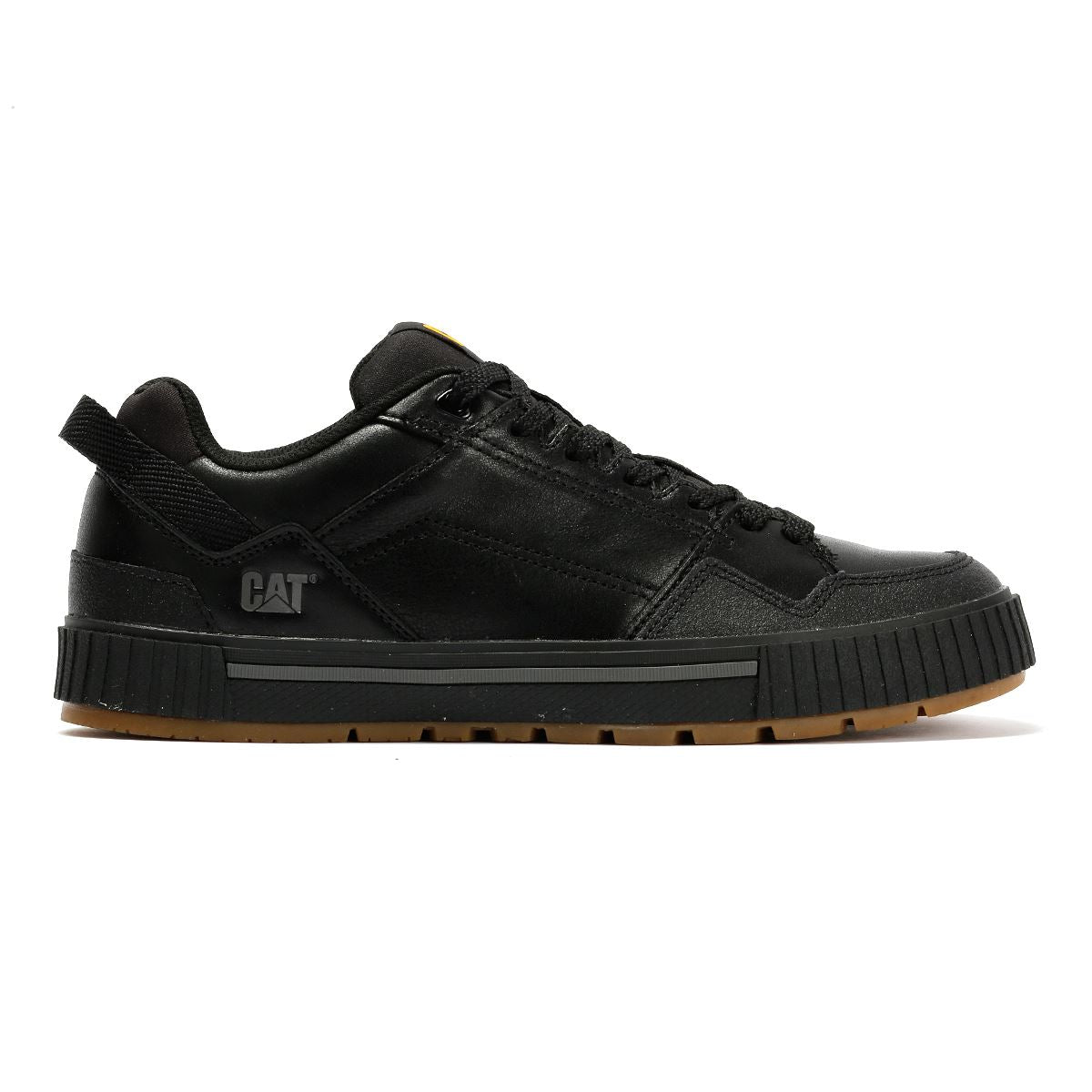 Caterpillar Axiom Leder Herren Schwarz Schnürschuhe