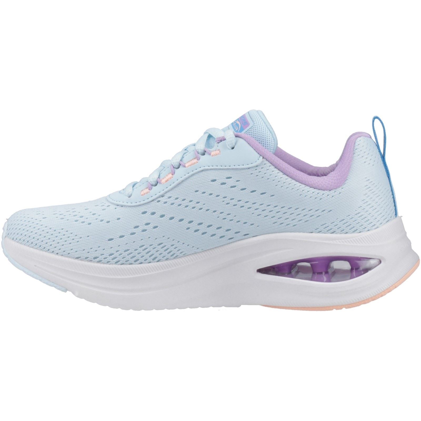 Skechers Skech-Air Meta - Aired Out Damen-Sneaker In Hellblau/Mehrfarbig