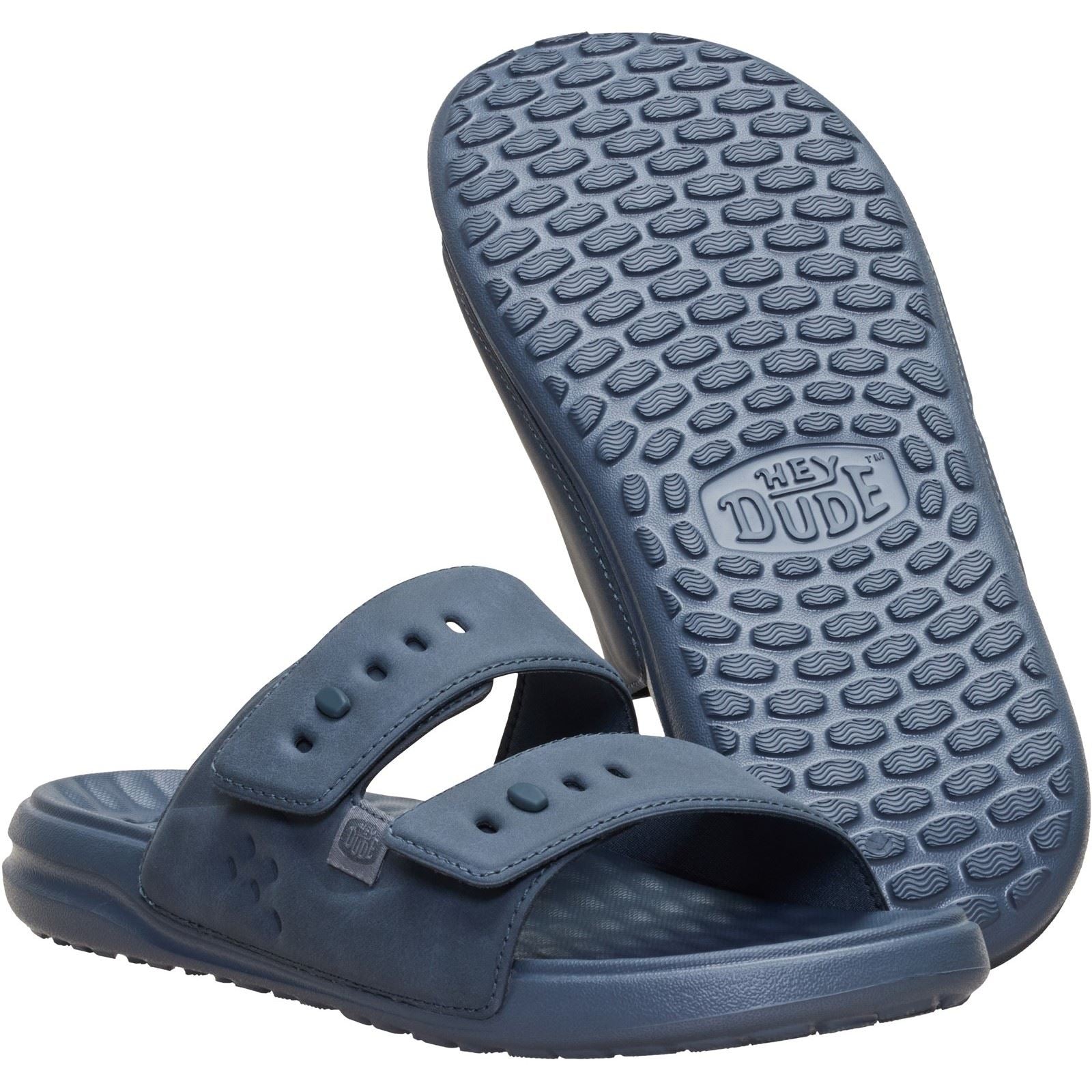 HEYDUDE Wave 2 Strap Polyurethan Herren Turbulenz Grau Sandalen