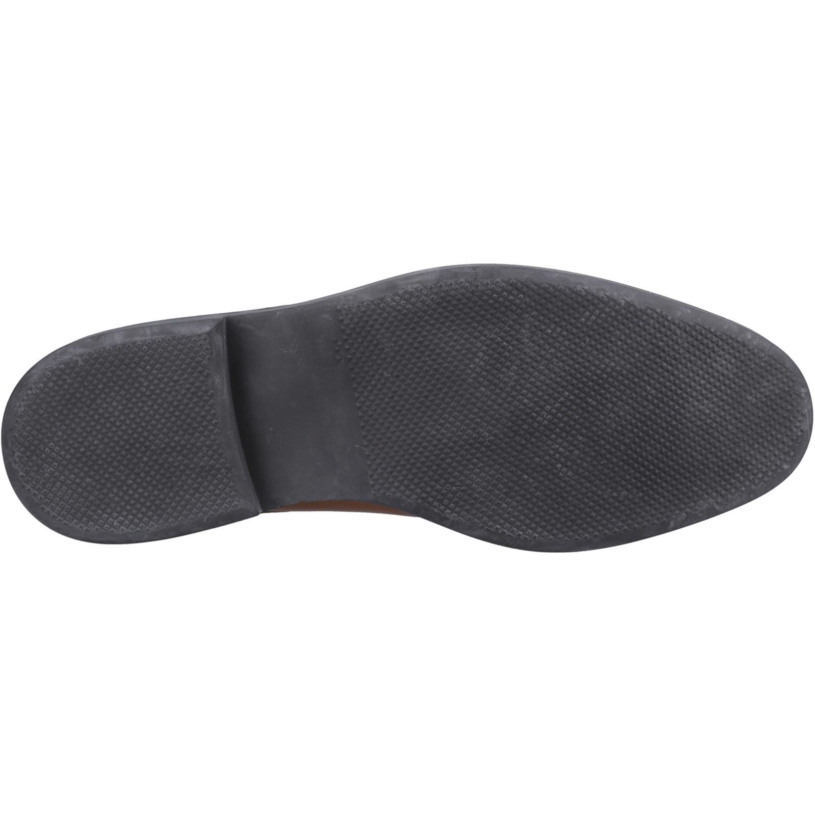 Hush Puppies Kane Lederschuhe Für Herren In Tan Mit Doppeltem Monk Riemen
