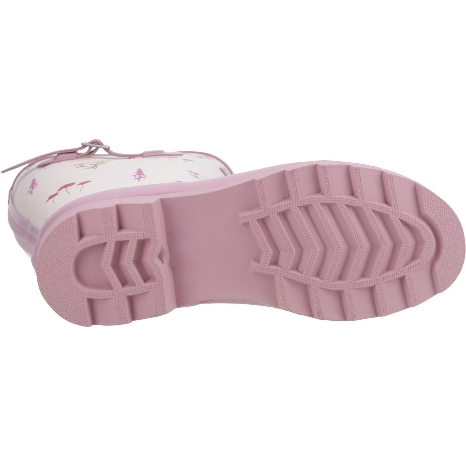 Cotswold Wildflower Tall Damen Gummistiefel In Pink