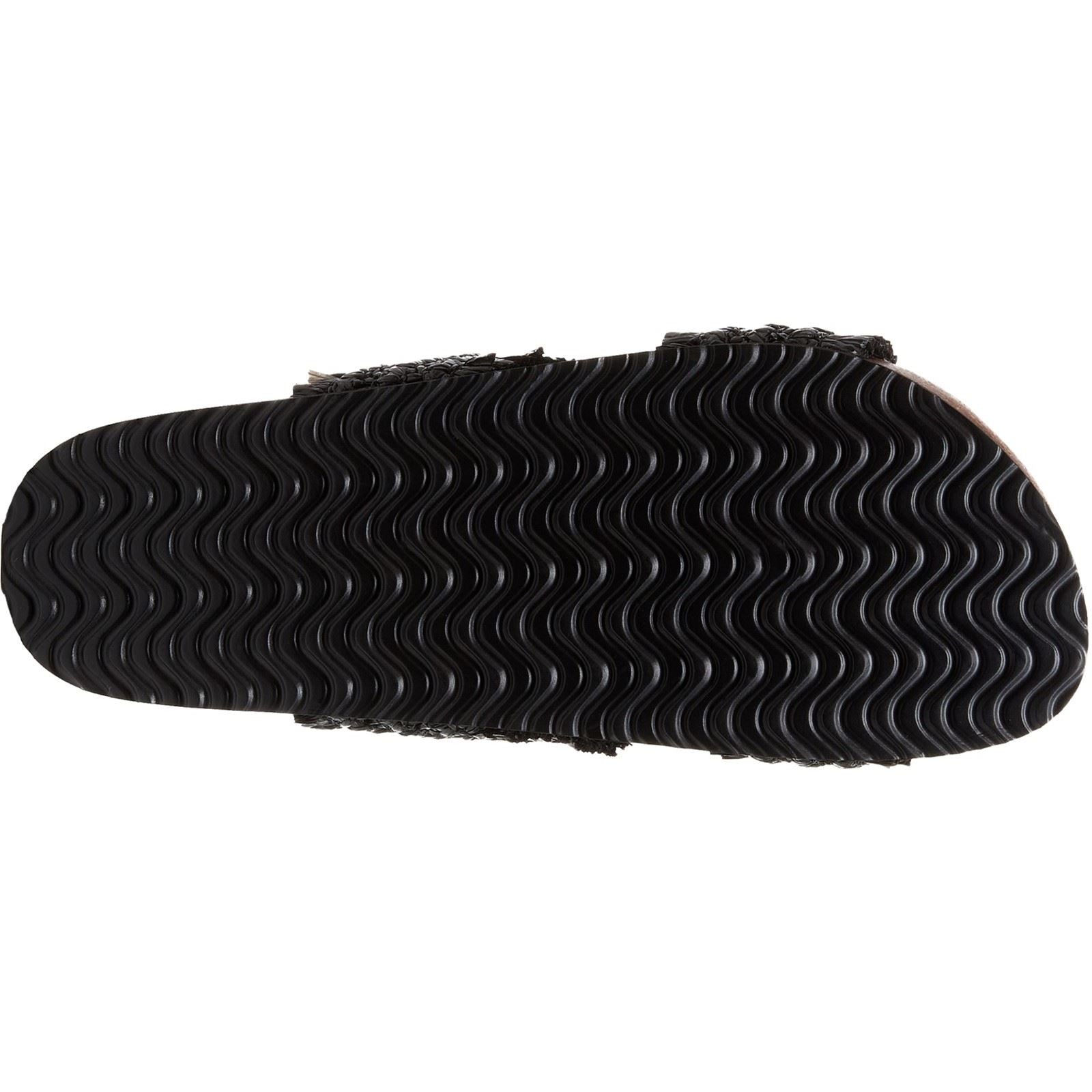 Rocket Dog Aruba Raffia Damen Sandalen Aus Textil In Schwarz