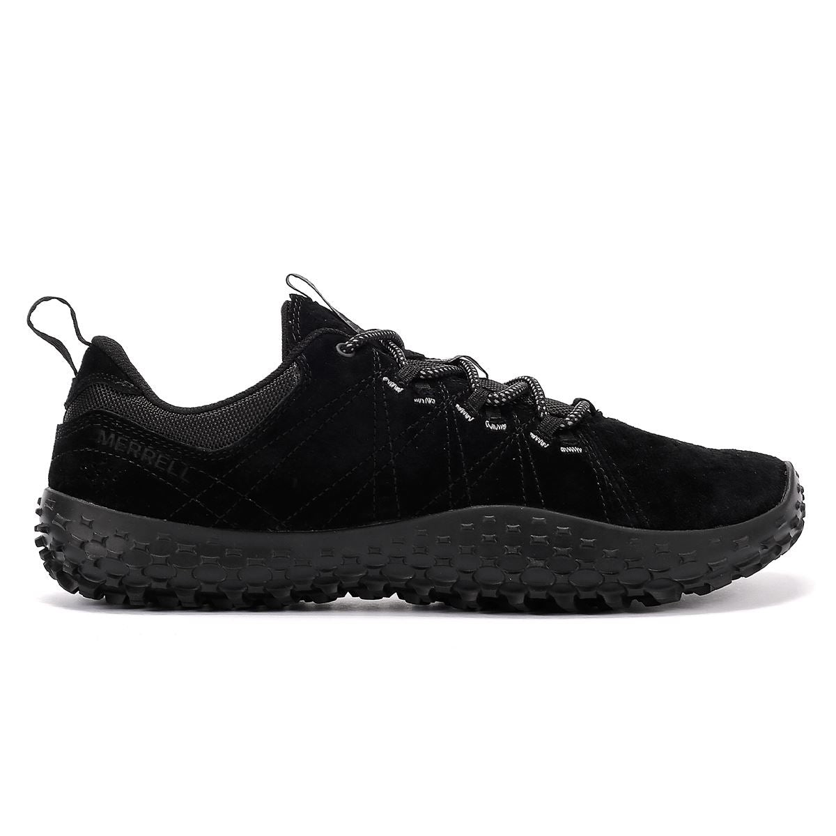 Merrell Wrapt Damen-Sneakers Aus Schwarzem Wildleder
