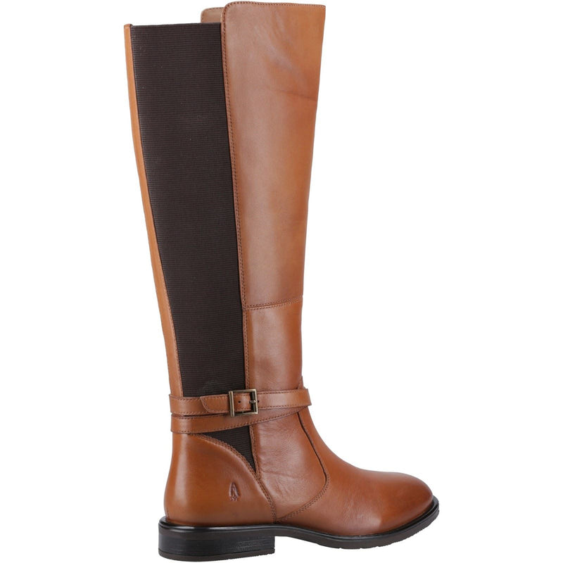 Hush Puppies Victoria Leder Damen Tan Stiefel