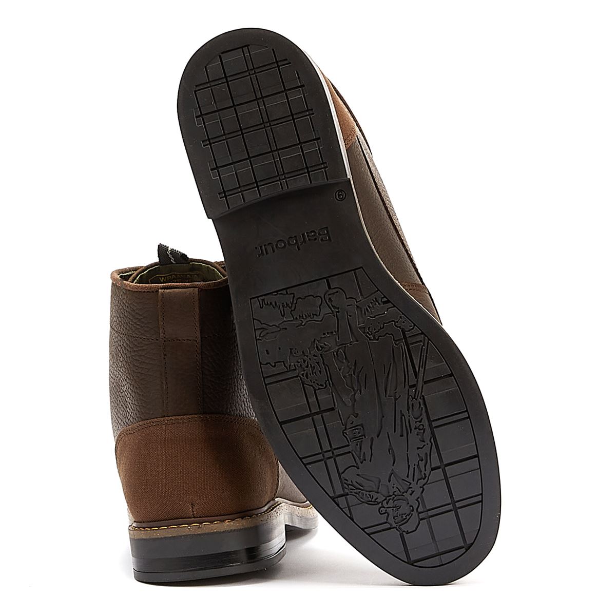 Barbour Deckham Mokka Herren Braune Stiefel