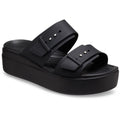 Crocs Brooklyn Damen Sandalen Aus Thermoplastischem Material In Schwarz