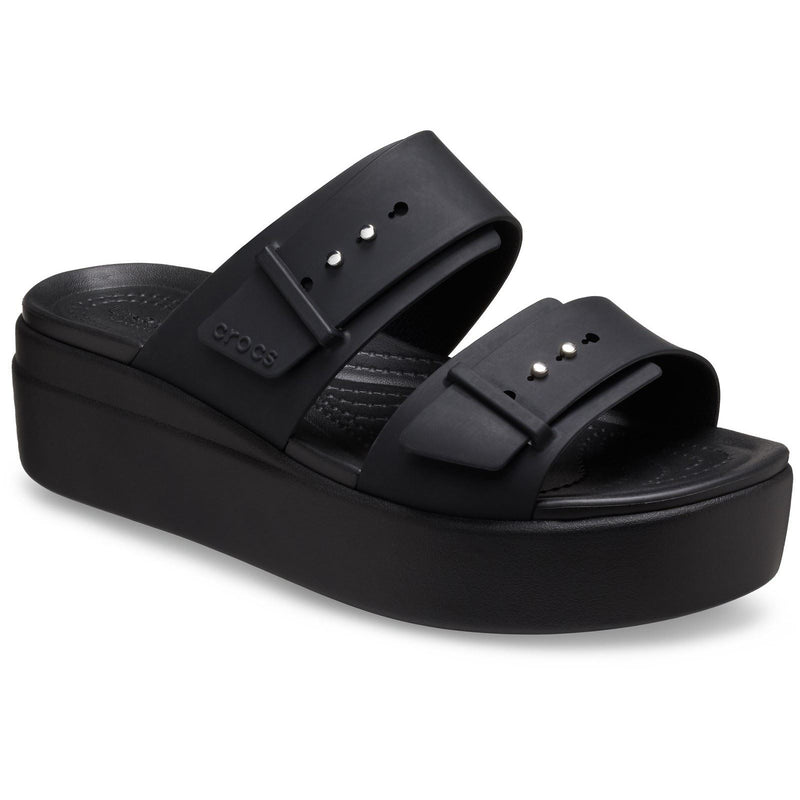 Crocs Brooklyn Damen Sandalen Aus Thermoplastischem Material In Schwarz