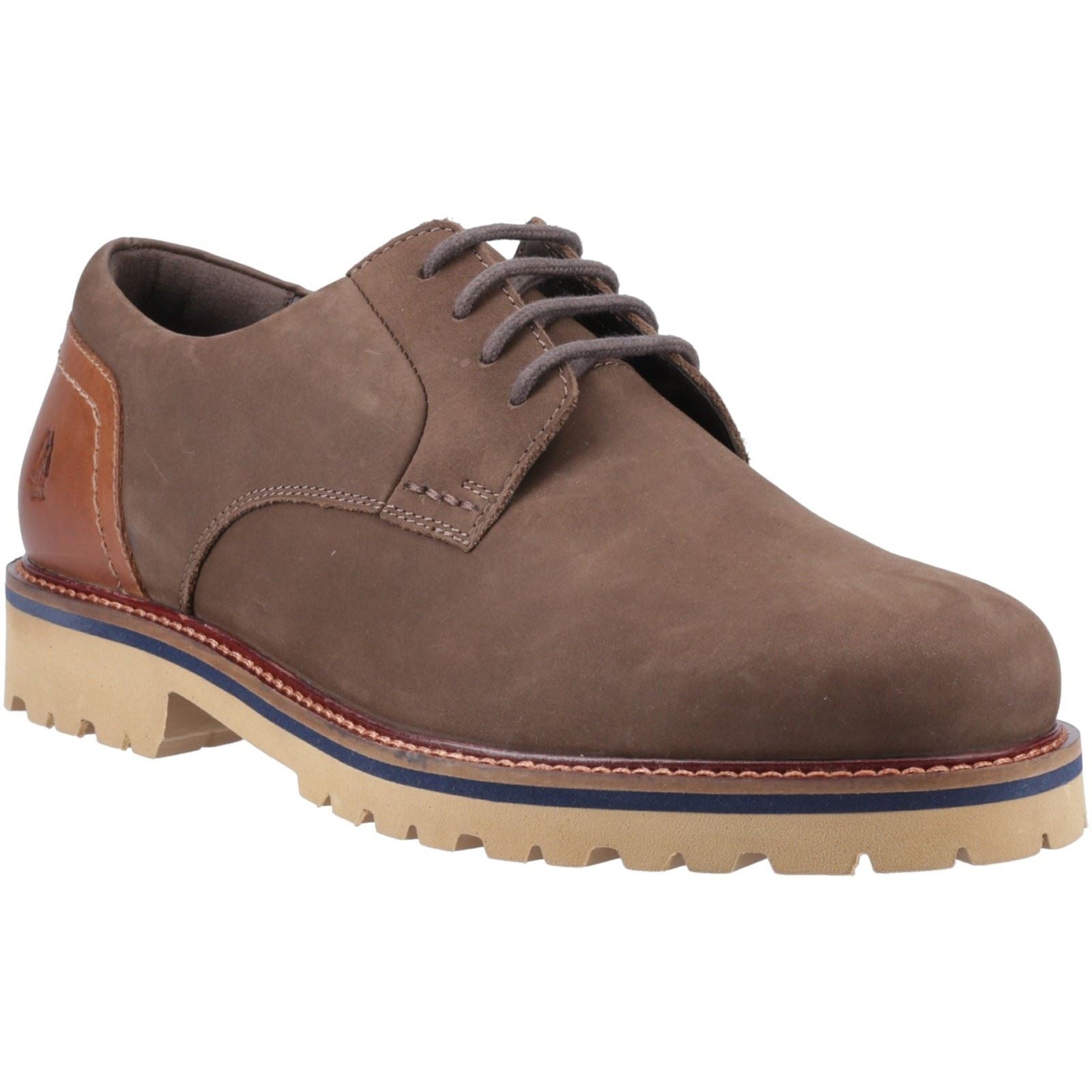 Hush Puppies Marcus Nubuk Herren Schnürschuhe in Braun