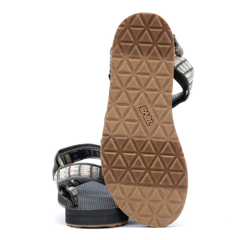 Teva Original Universal Damen Grüne Sandalen