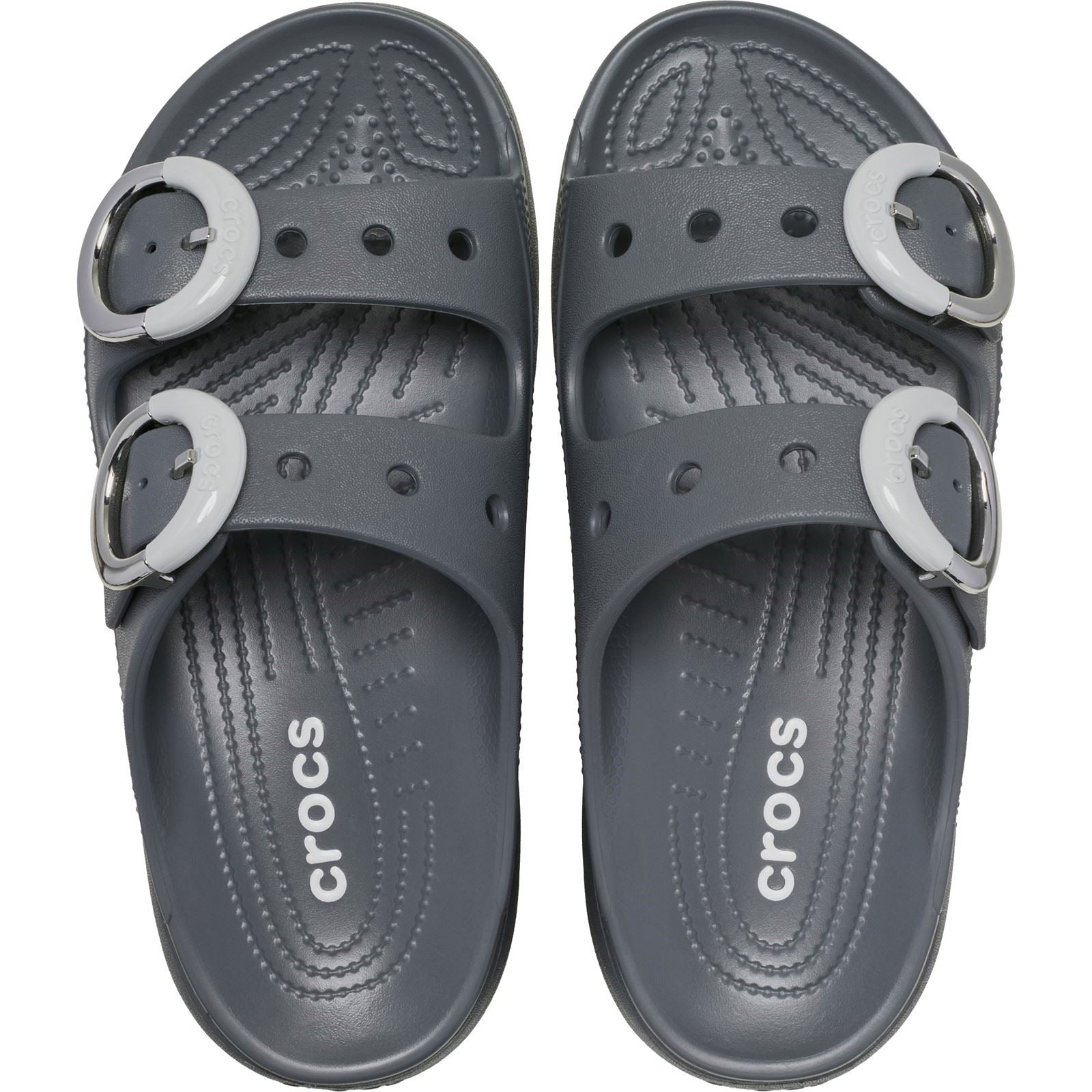 Crocs Saturday Platform Buckle Eva Damen Carbon Sandalen