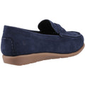 Hush Puppies Shelby Damen Wildlederloafer In Marineblau