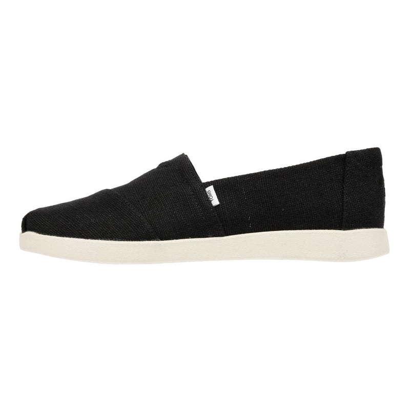 TOMS Alpargata Plus Heritage Canvas Damen Espadrilles In Schwarz