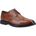 Hush Puppies Kingston Herren Brogues Schuhe Aus Braunem Leder