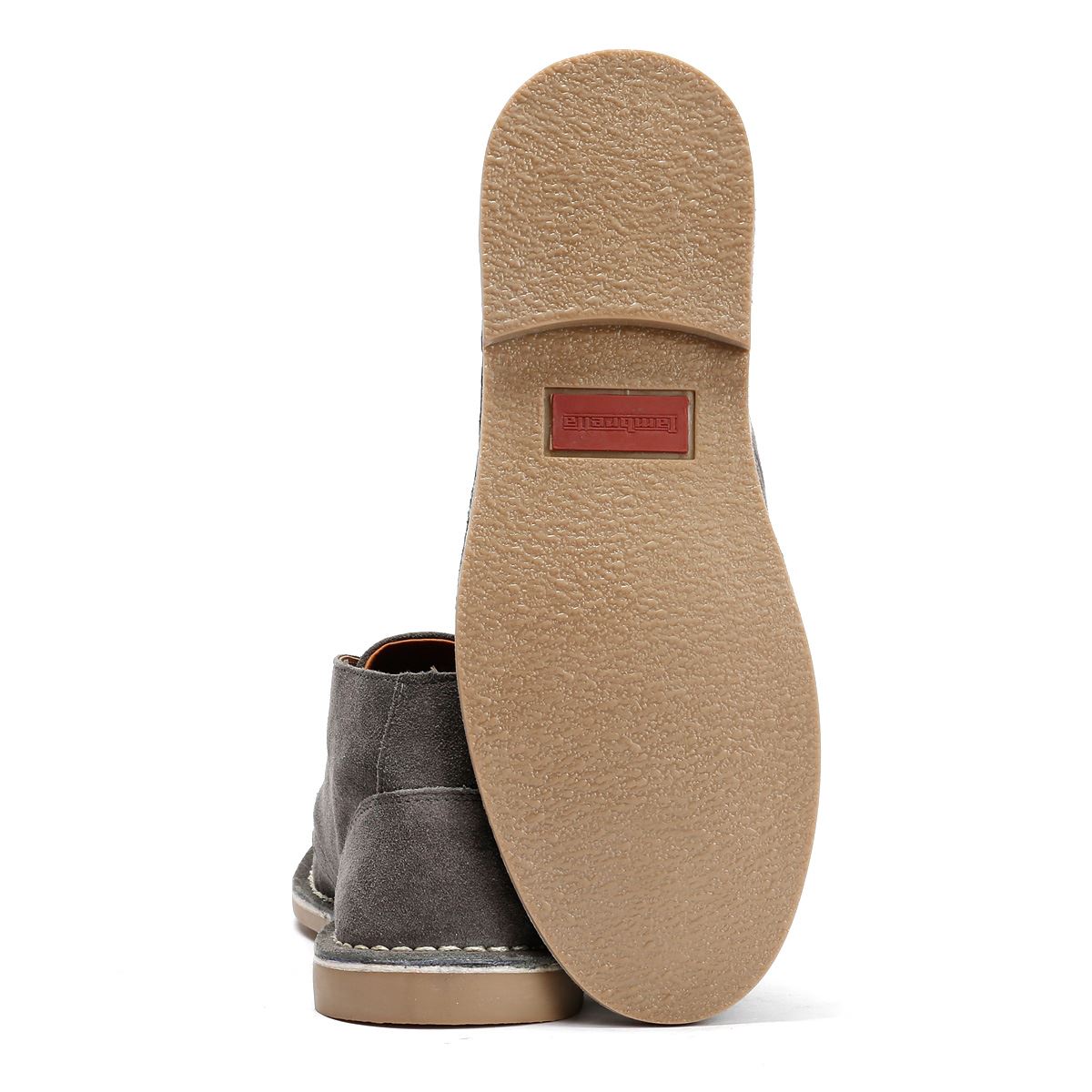 Lambretta Chiswick Wildleder Herren Stiefel In Grau