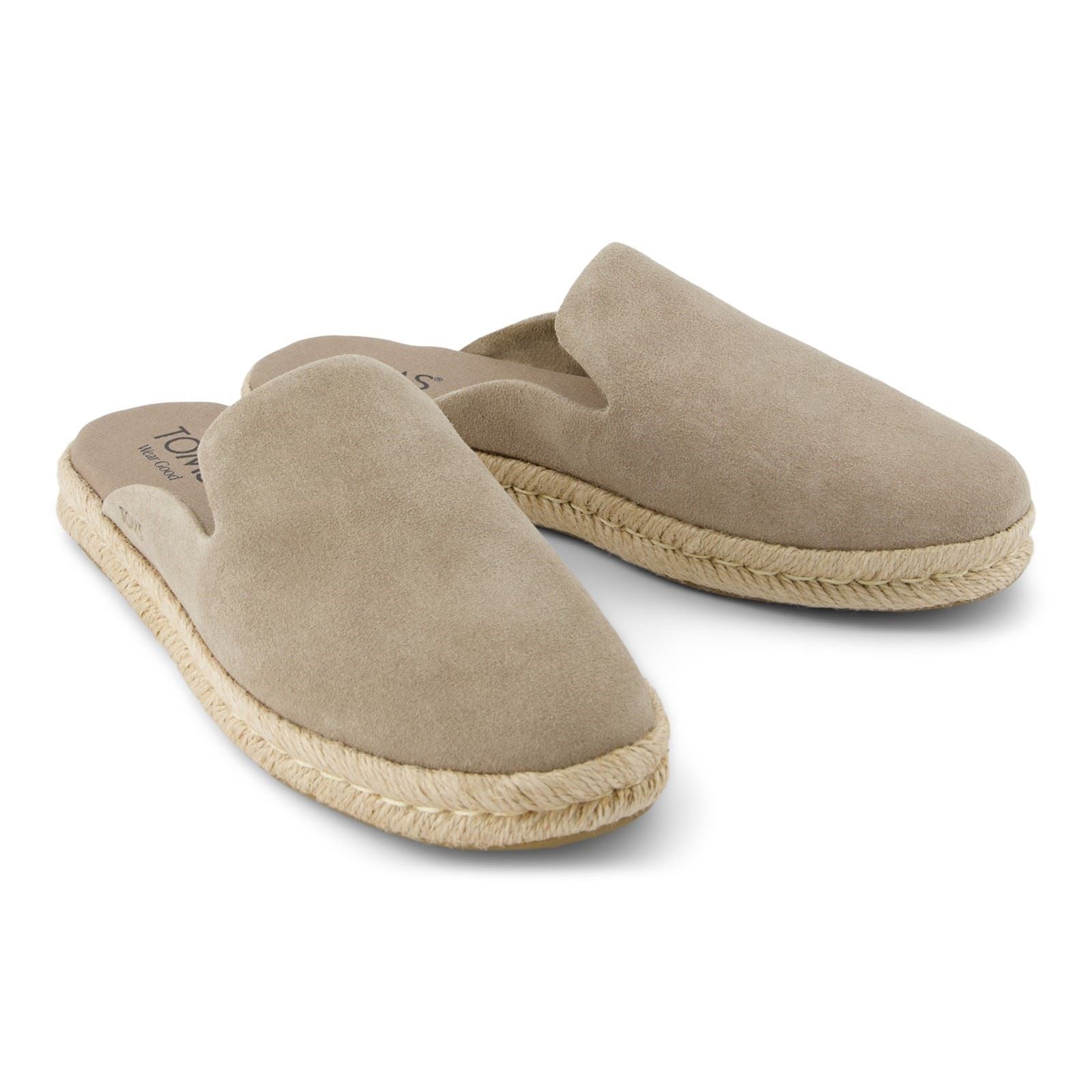 TOMS Santiago Mule Leder Damen Dune Mules