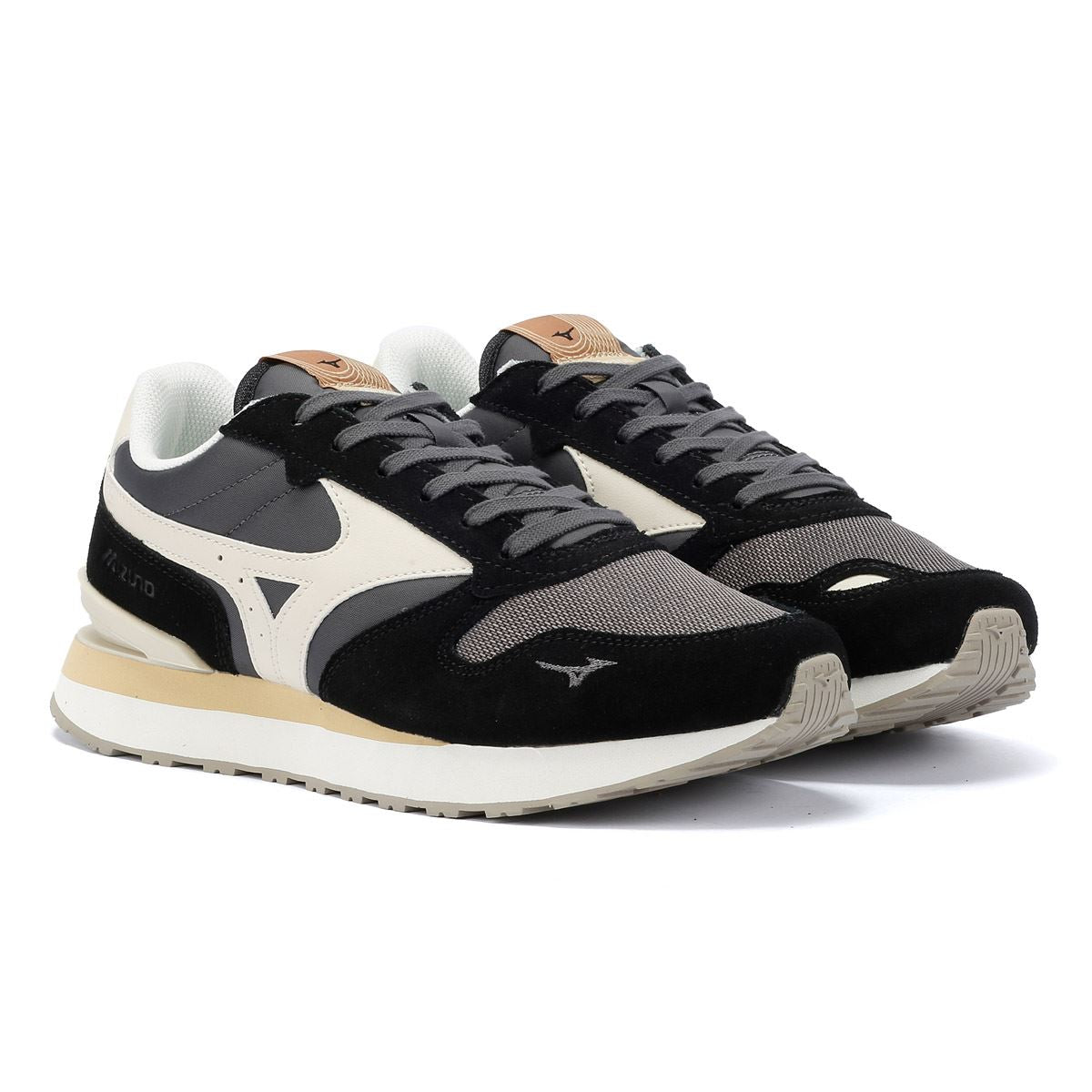 Mizuno RB87 Wildleder Sneaker In Schwarz