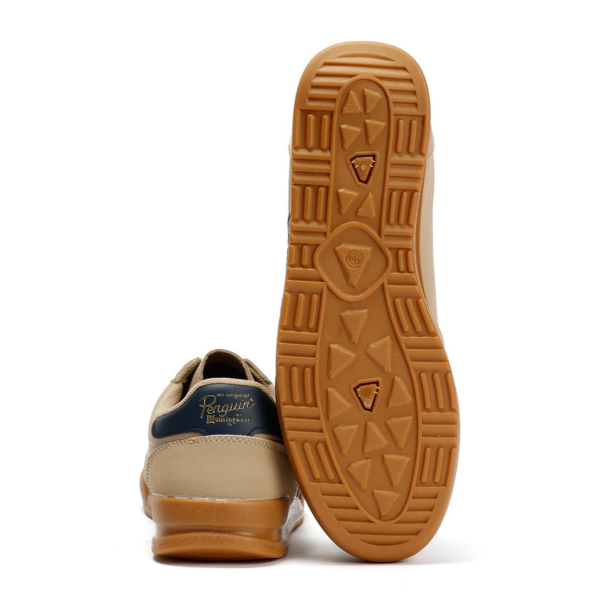 Penguin Gaz Herren Beigen Sneaker