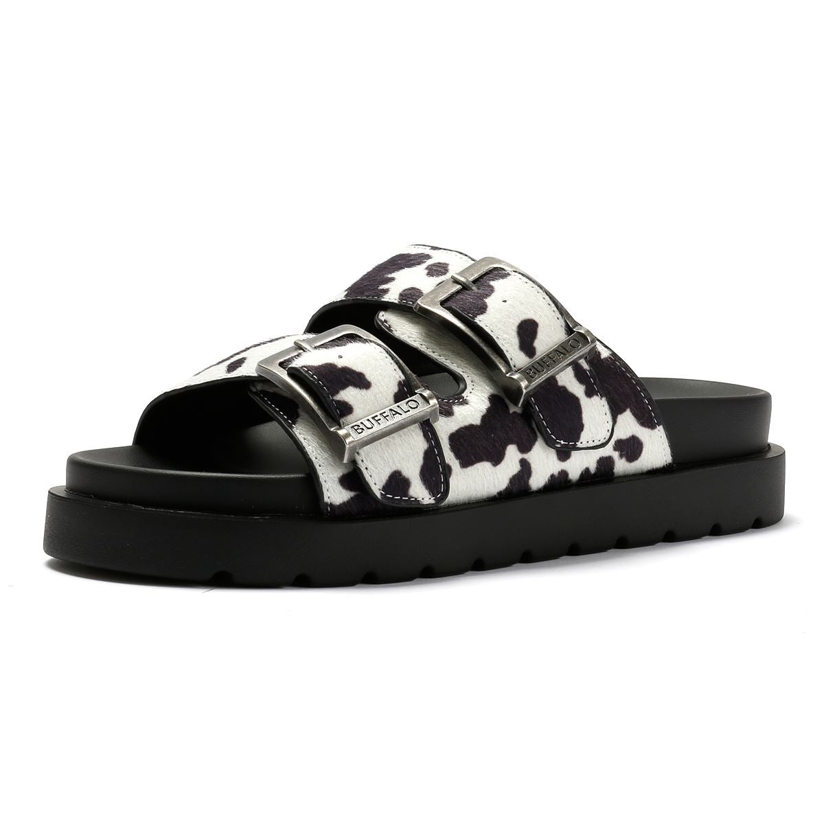 Buffalo Raya Ari Damen Schwarze Sandalen