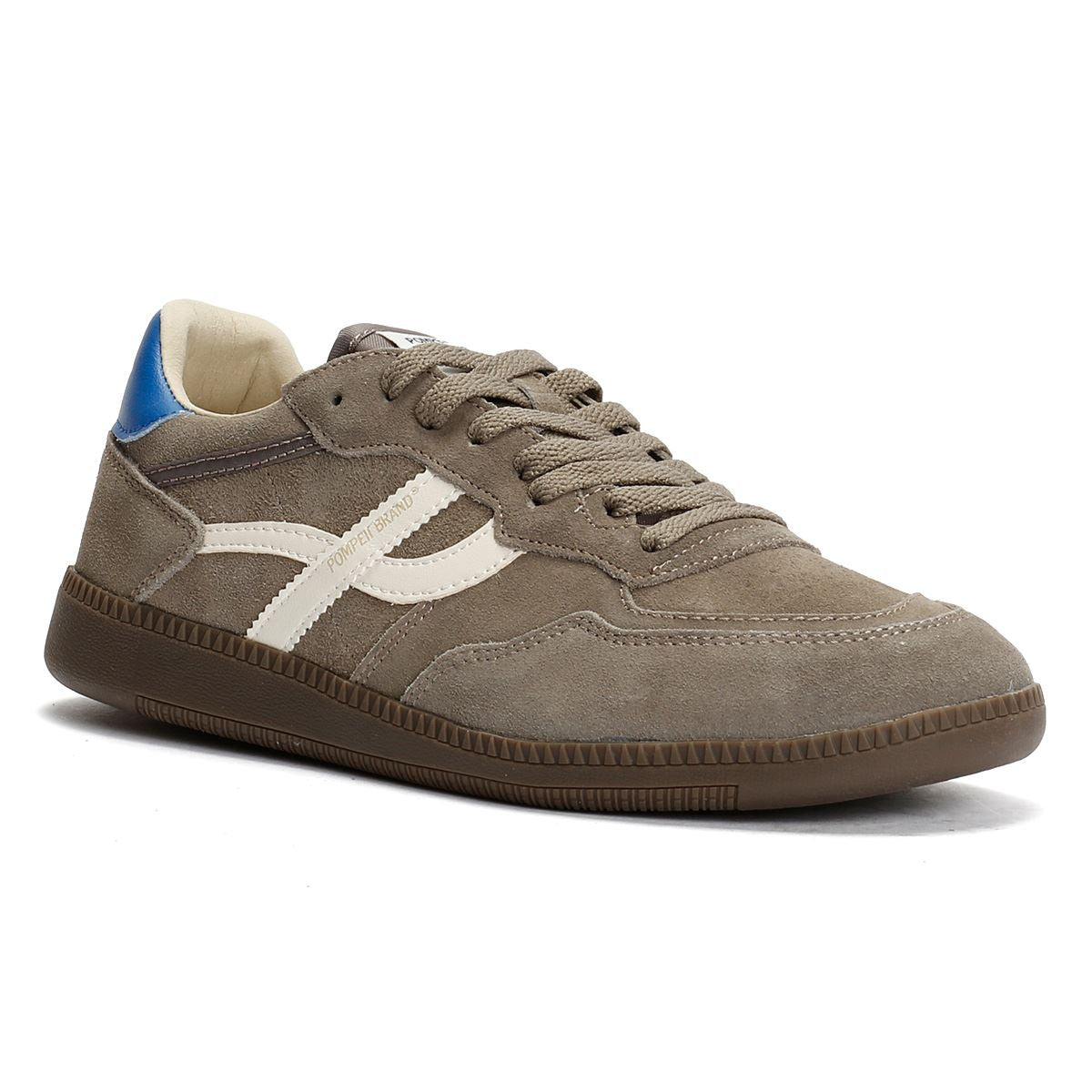 Pompeii Elan Sala Wildleder Herren Graue Sneakers