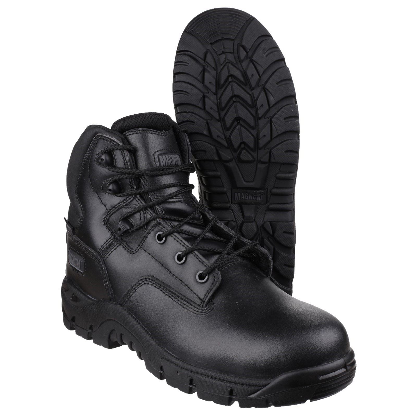 Magnum Präzision Sitemaster Leder Schwarze Farbe Sicherheitsstiefel