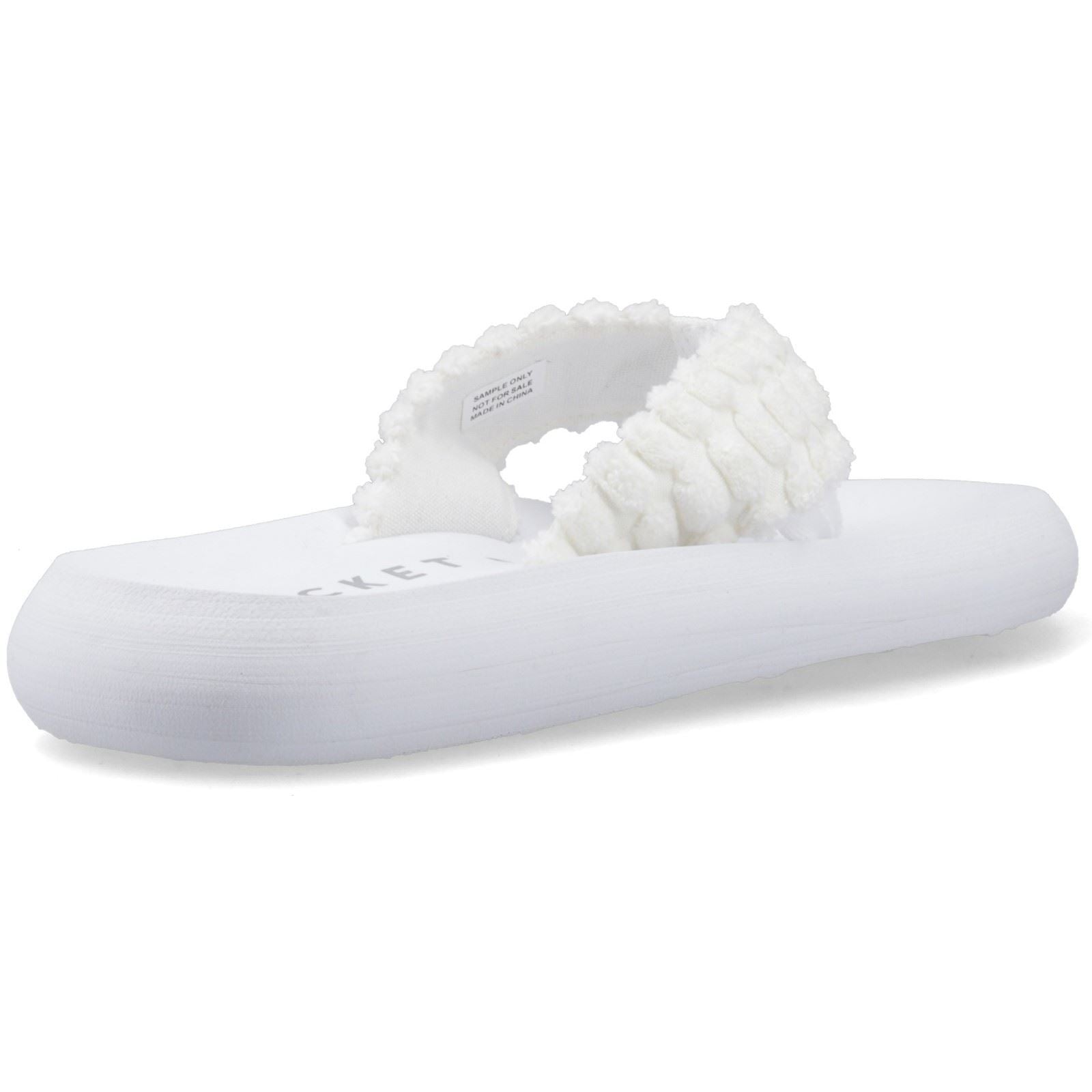 Rocket Dog Spotlight Atom Textile Damen Flip-Flops In Weiß