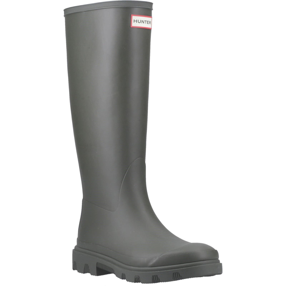 Hunter Downpour Tall Boot Herren Gummistiefel In Dunkeloliv