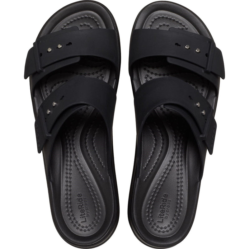 Crocs Brooklyn Damen Sandalen Aus Thermoplastischem Material In Schwarz