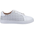 Dune Ease Leder Damen Weiße Turnschuhe