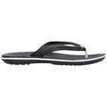 Crocs Crocband Flip Croslite Gummisandalen In Schwarz