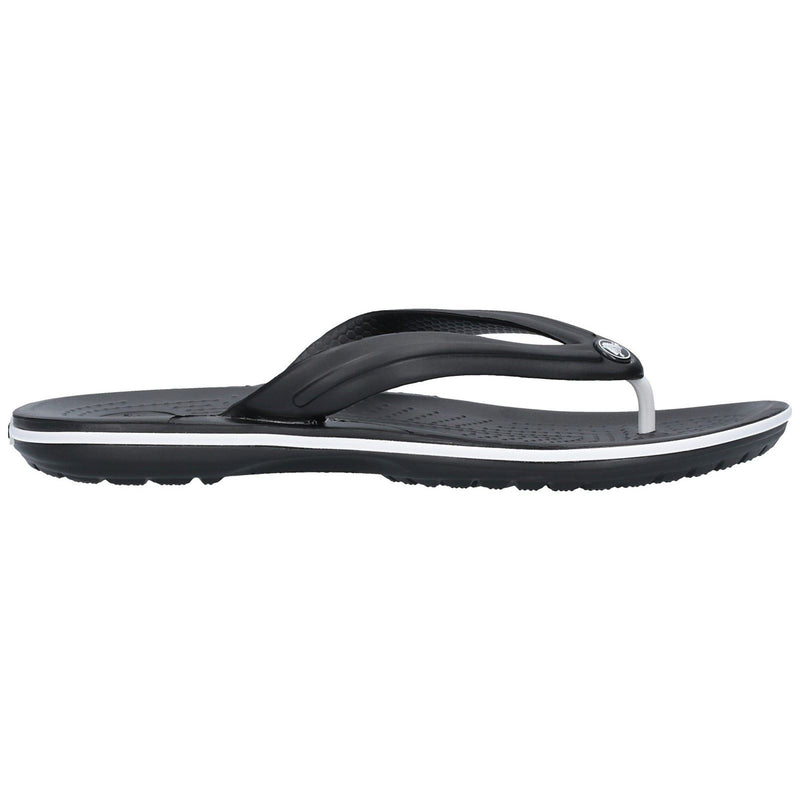 Crocs Crocband Flip Croslite Gummisandalen In Schwarz