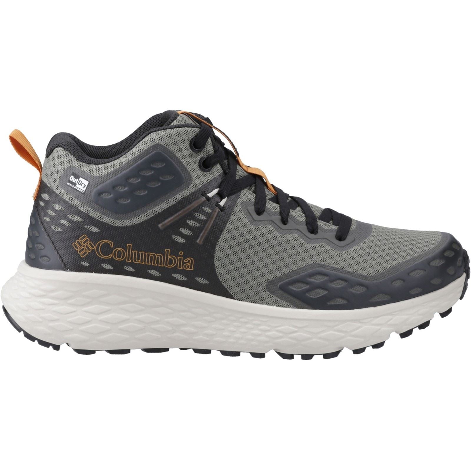 Columbia Konos TRS Outdry Mid Polyester Herren Wanderschuhe Stein Grün/Canyon Sonnen