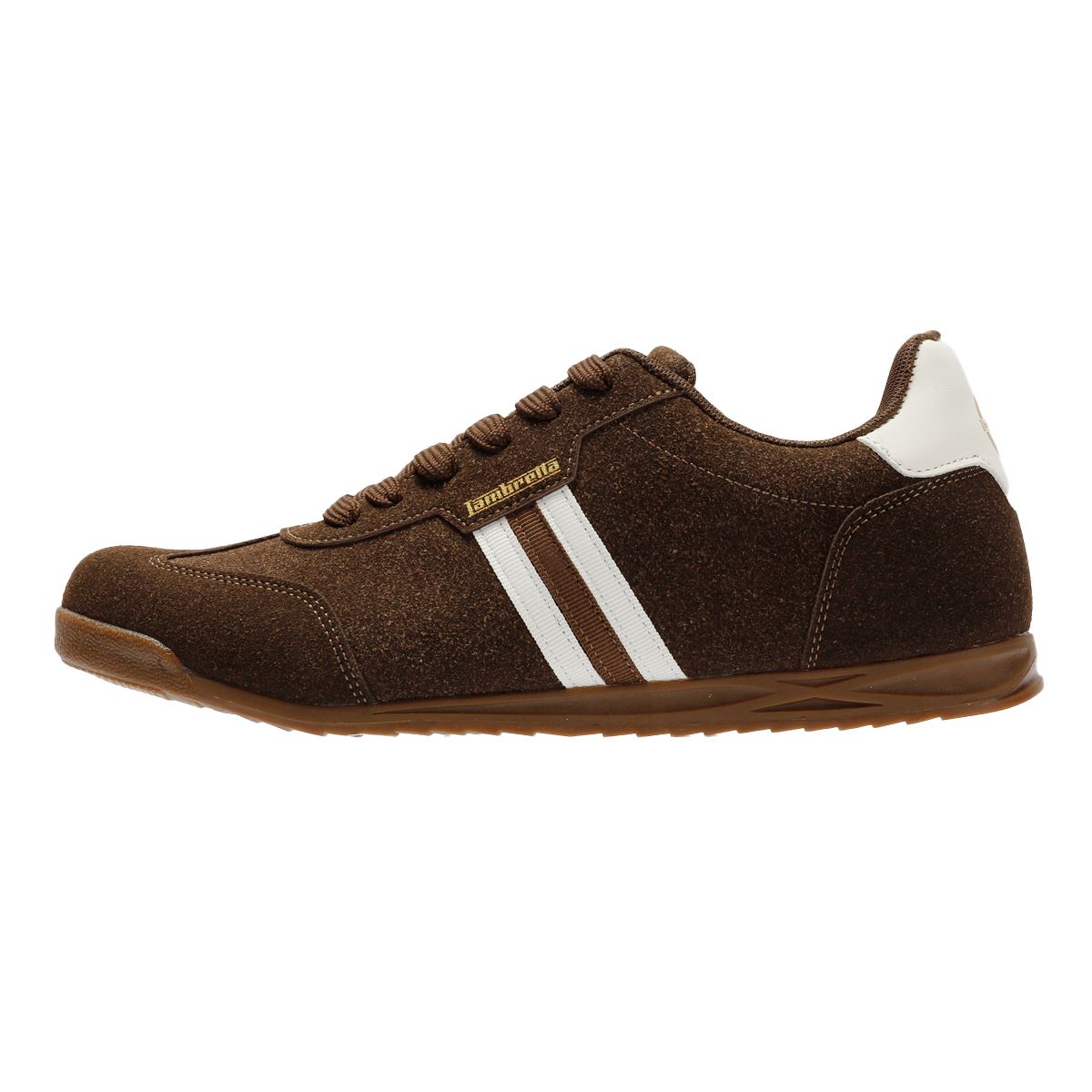 Lambretta Tackle Herren Braune Sneakers
