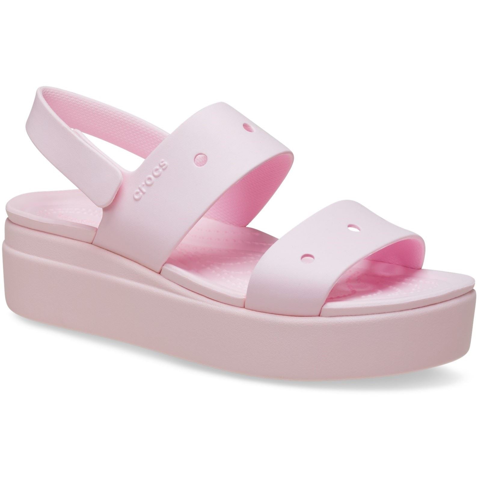 Crocs Brooklyn 4U Damen Sandalen Aus Thermoplastischem Material In Rosa