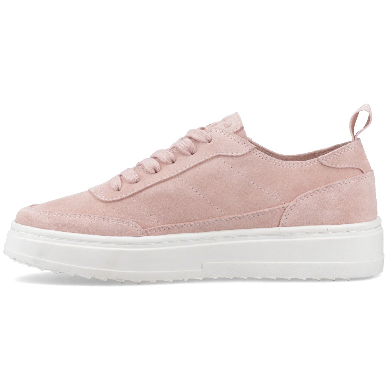 Hush Puppies Nesta Leder Damen Pink Sneakers