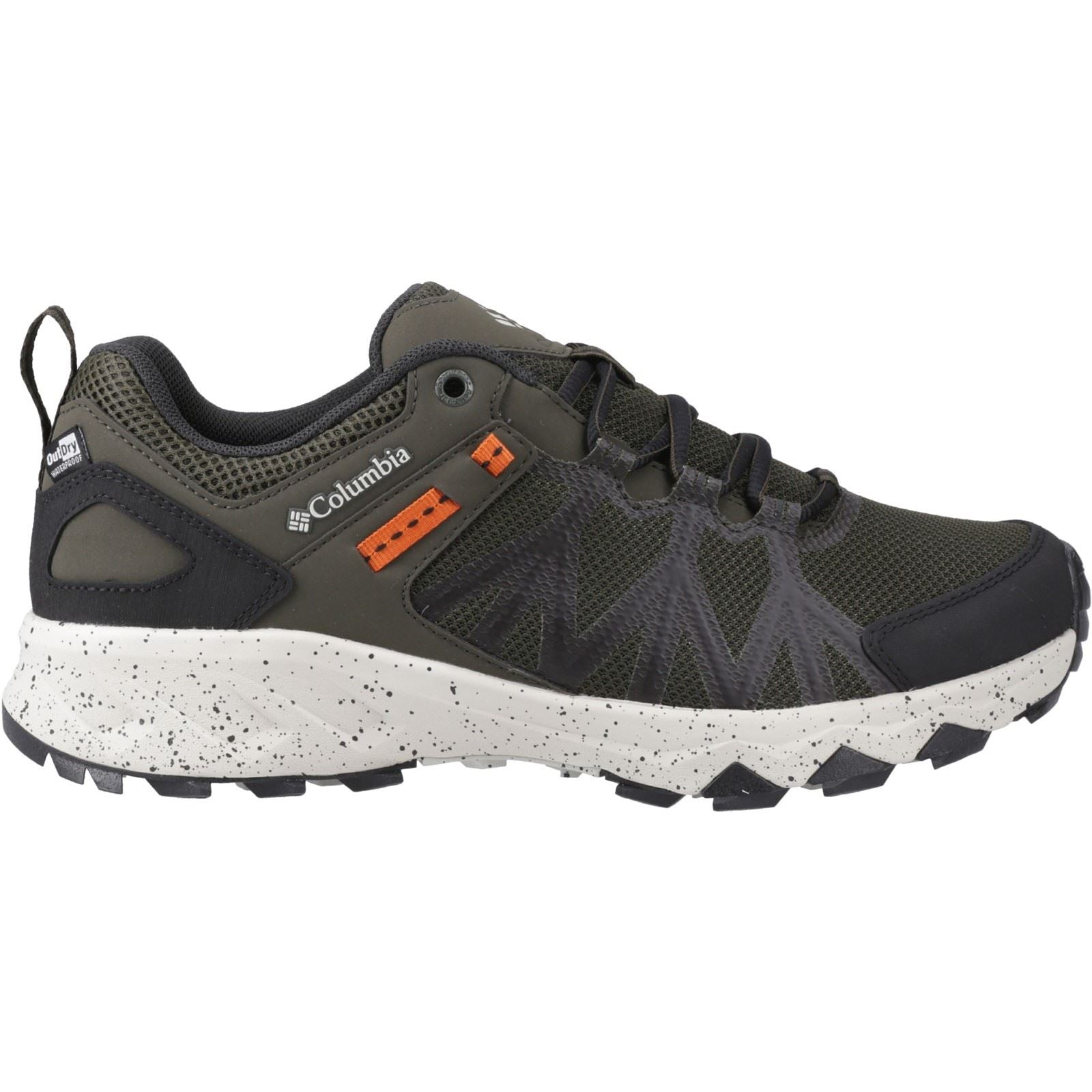 Columbia Peakfreak II Outdry Polyester Herren Wanderschuhe In Tiefoliv/Wüsten Sonne