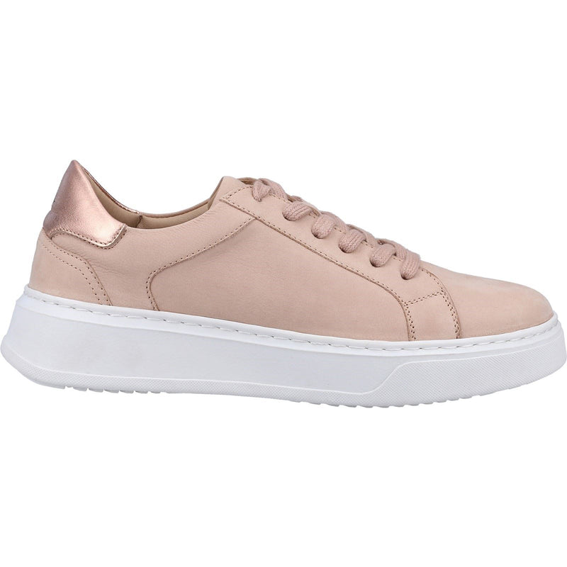 Hush Puppies Camille Leder-Damensneaker In Rosé