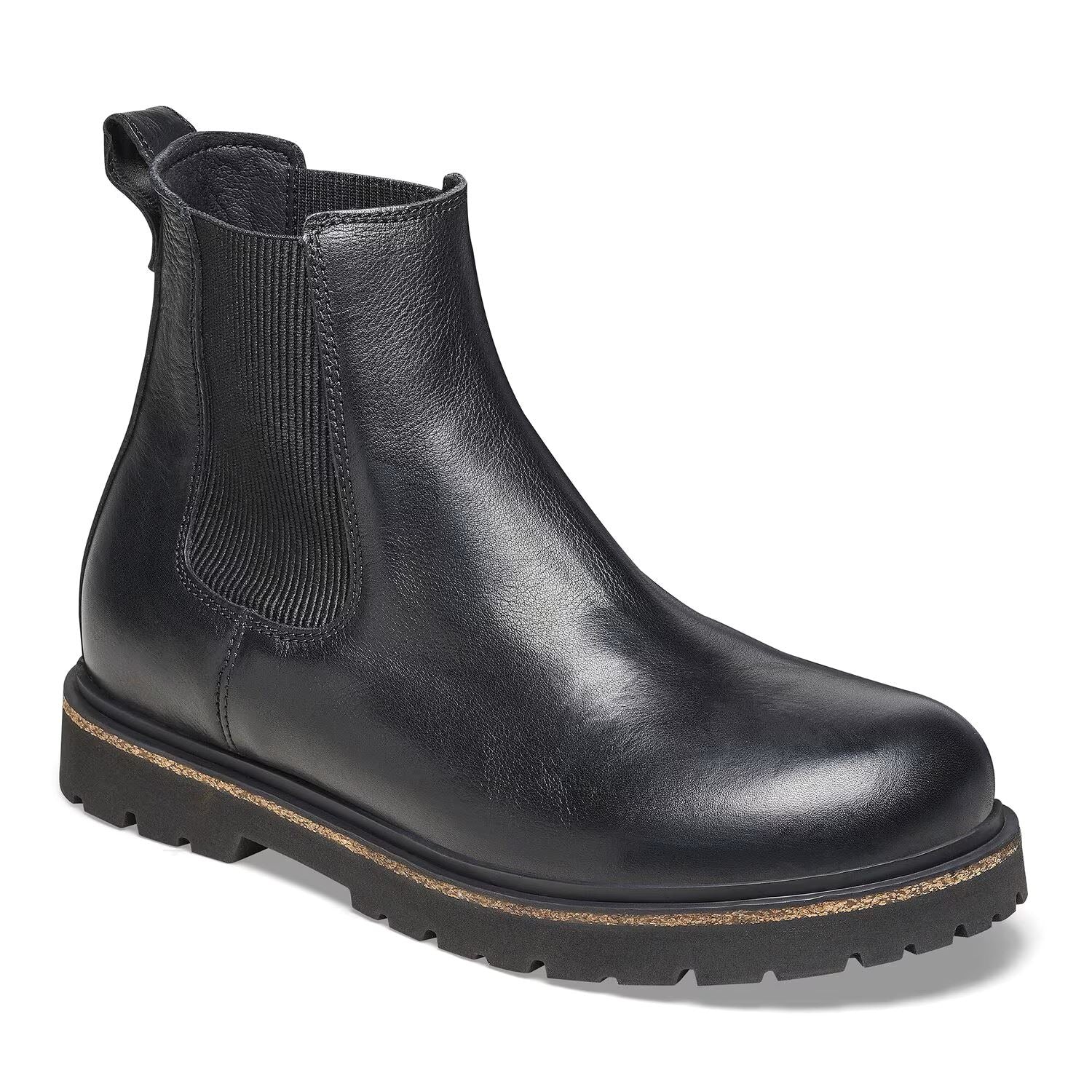Birkenstock Highwood Chelsea Schwarze Farbe Herrenlederstiefel