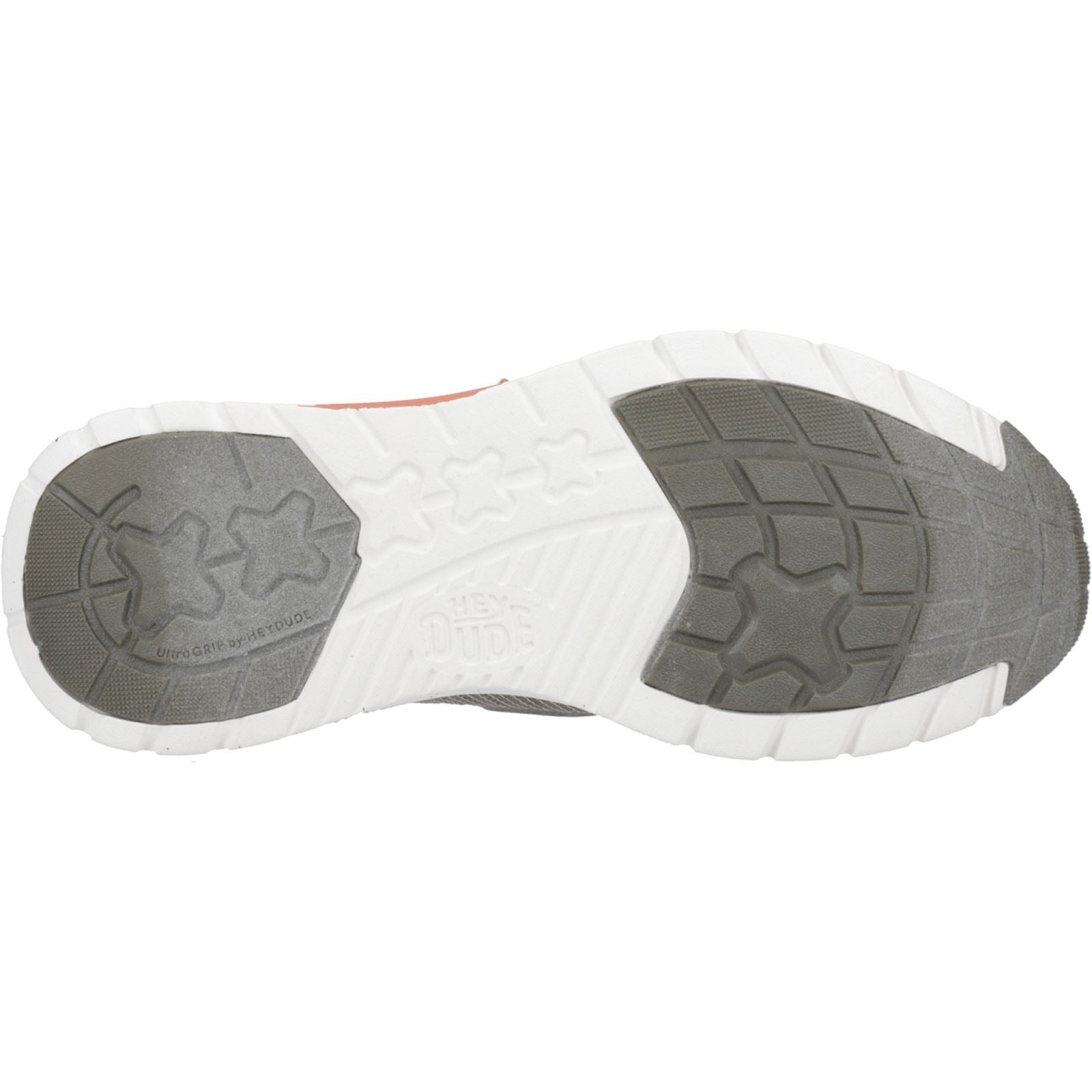 HEYDUDE Sirocco Sport Mode Herren Sneaker In Grün/Staubiges Olivgrün/Orange