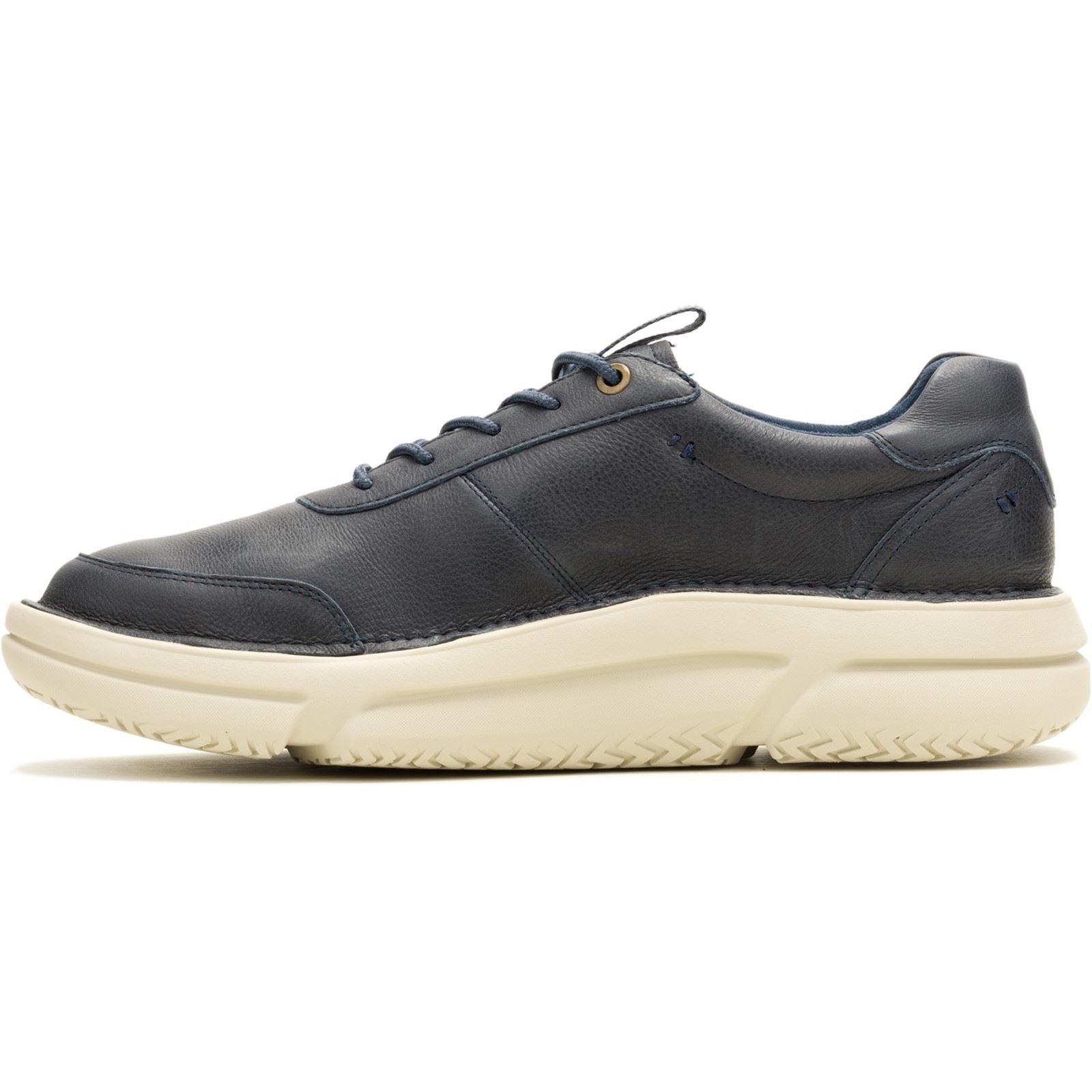 Hush Puppies Baylor Herren Sneaker aus Leder in Marineblau