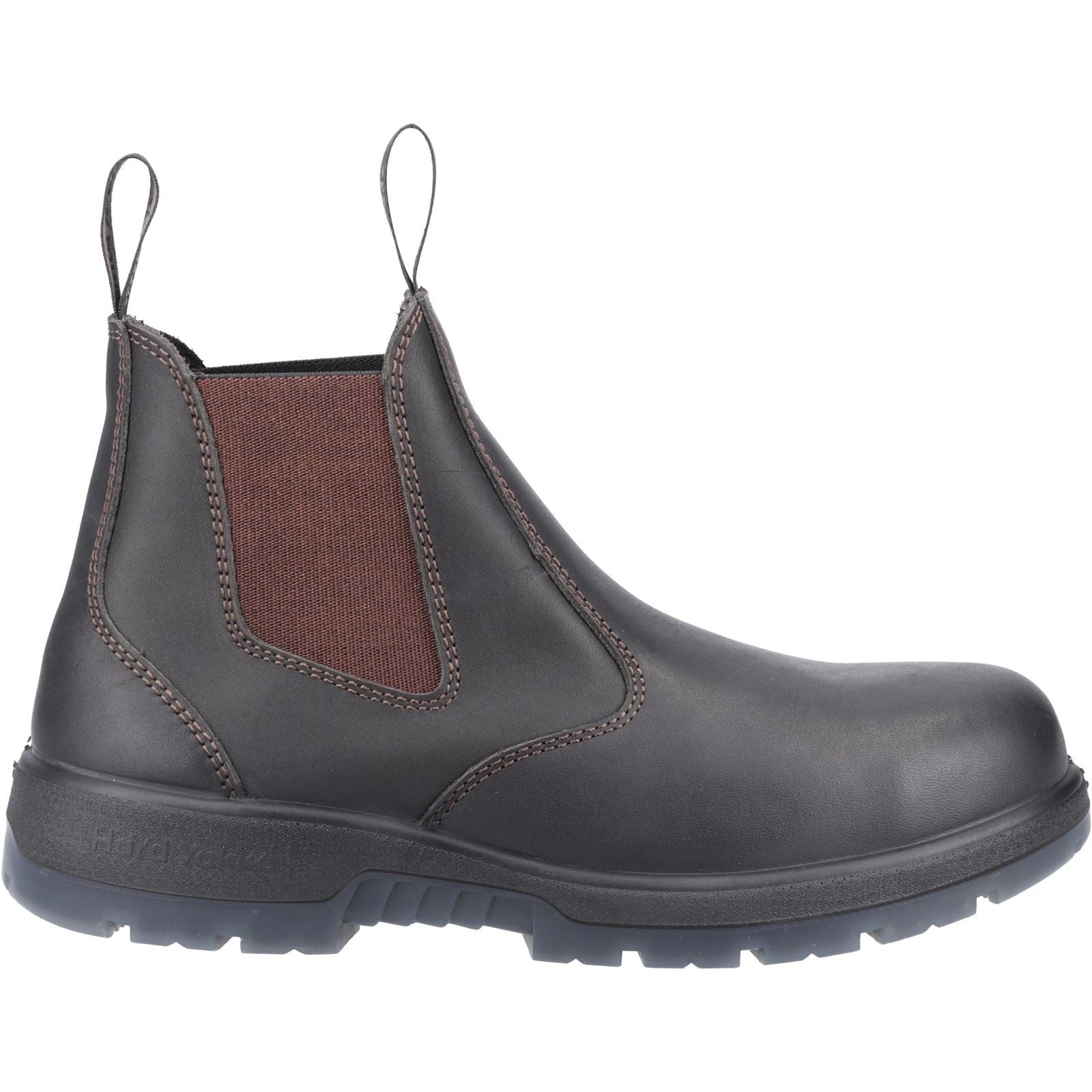 Hard Yakka Outback Leder Braune Sicherheitsstiefel