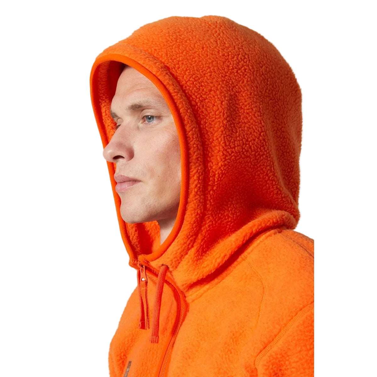 Helly Hansen Workwear Heritage Pile Hoodie Herren Orangenfleecejacke