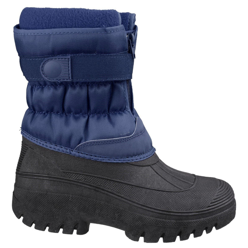 Cotswold Chase Stoff Dunkelblaue Gummistiefel