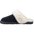 Hush Puppies Samantha Damen Hausschuhe aus Wildleder in Marineblau