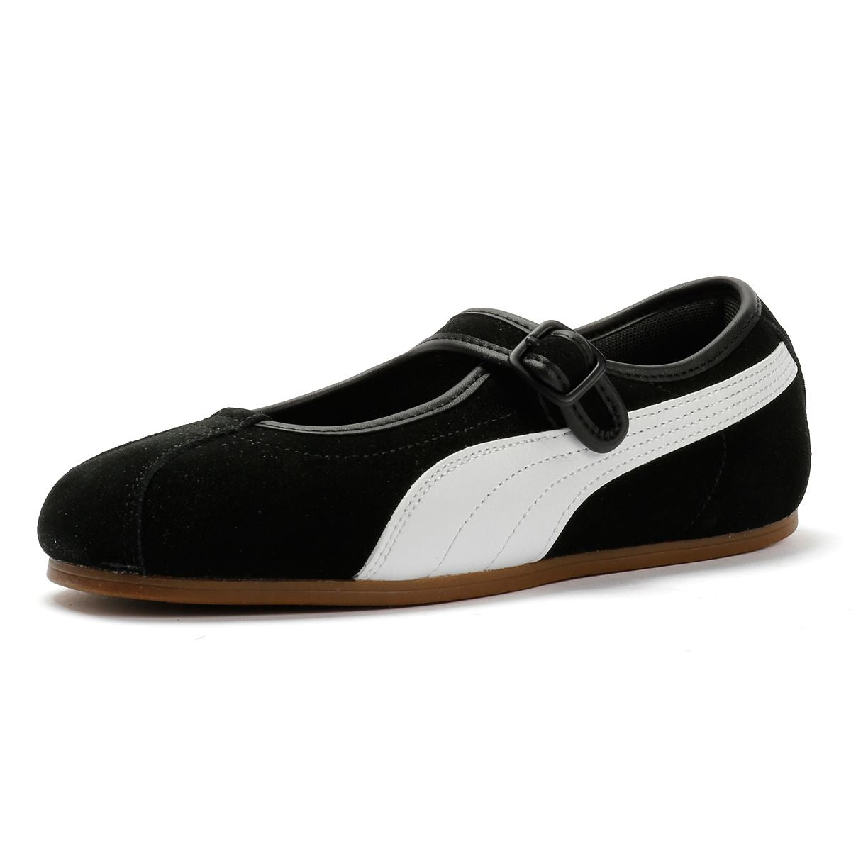 Puma Tacklette Wildleder Damen Schwarz Sneakers