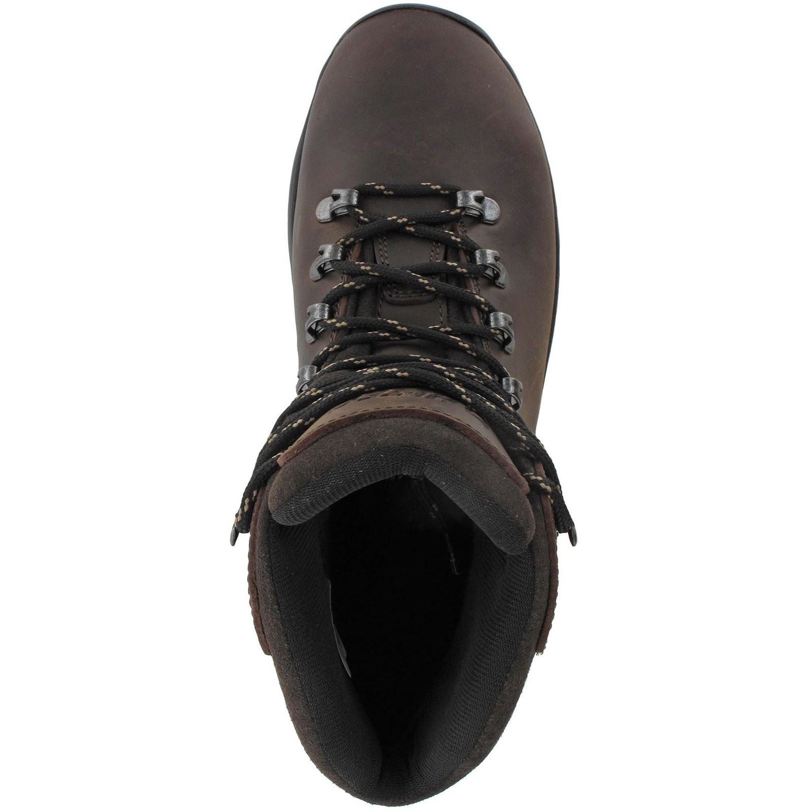 Hi-Tec Ravine Damen Wanderschuhe Aus Braunem Leder