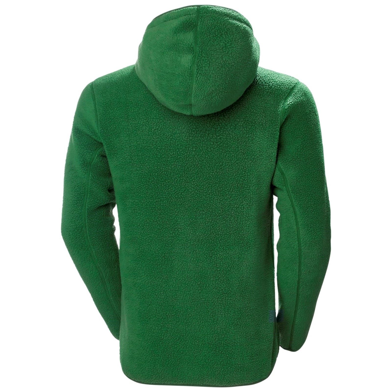 Helly Hansen Workwear Heritage Pile Hoodie Herren Grüne Fleecejacke
